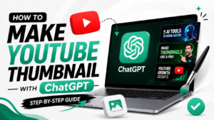 how to make YouTube thumbnail with ChatGPT