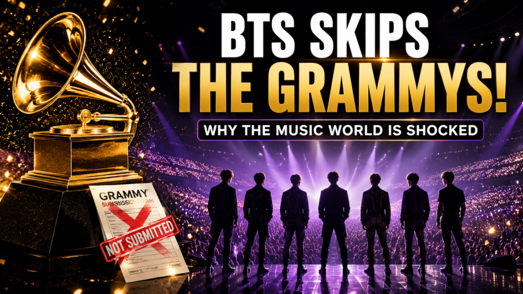 BTS Skipped the 2027 Grammys