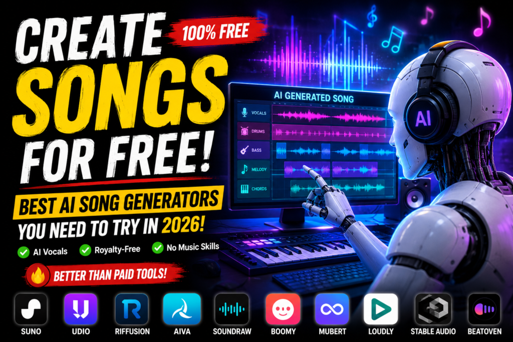 Best Free AI Song Generator