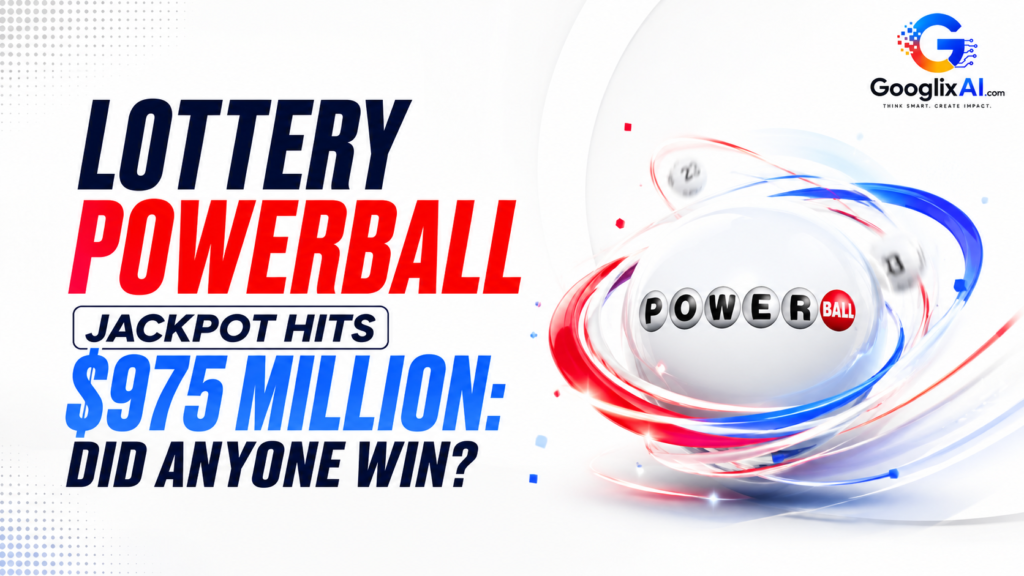 Lottery Powerball jackpot reaches $975 million as players wait to see if anyone won the latest drawing.