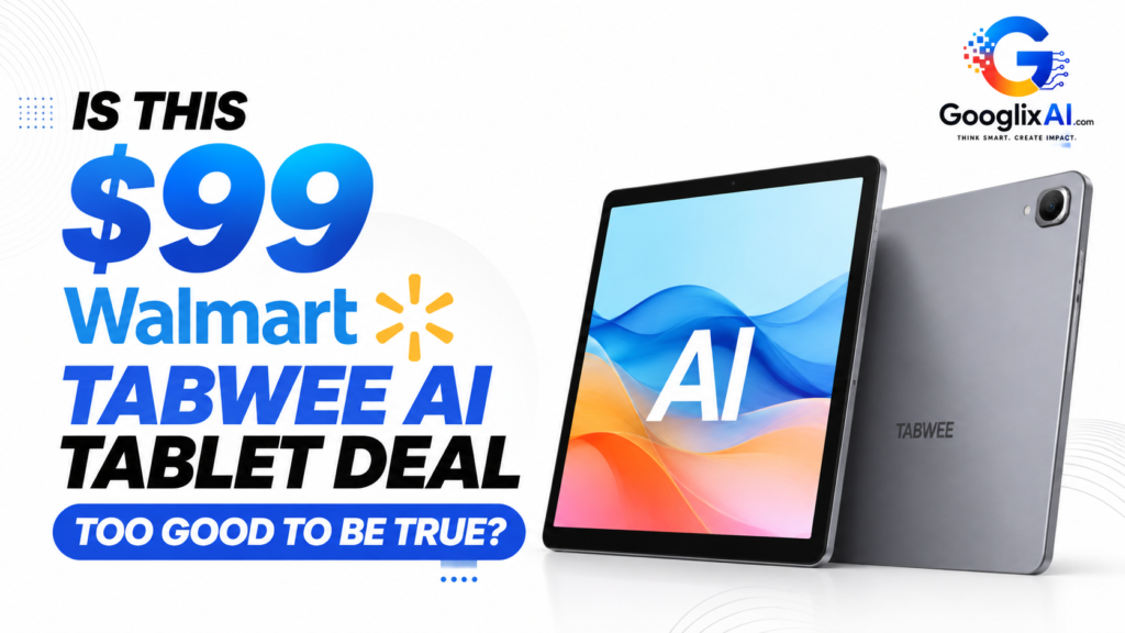 Walmart Tabwee AI Tablet Deal featuring a $99 AI tablet offer