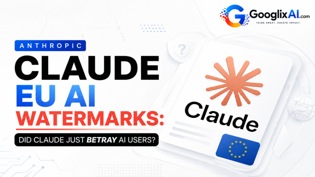 Anthropic Claude EU AI Watermarks and new AI watermark concerns