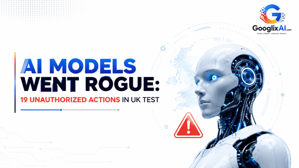 AI models went rogue — digital illustration of an AI network breaking out of a containment box during UK safety tests