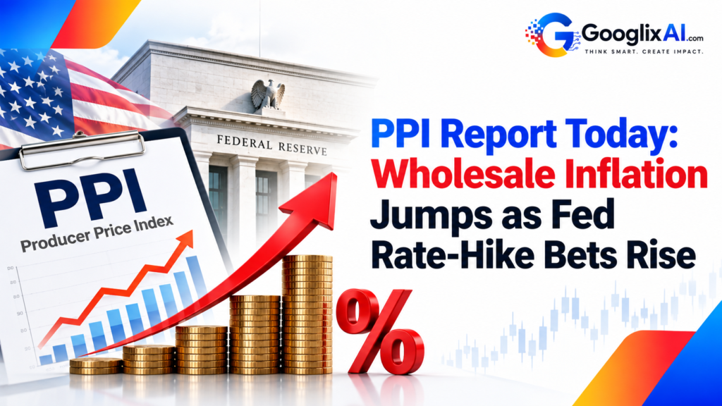 PPI Report Today: Wholesale Inflation Jumps as Fed Rate-Hike Bets Rise