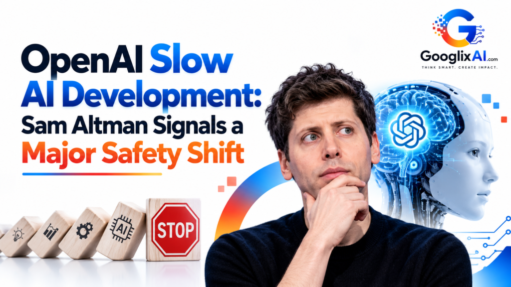 OpenAI Slow AI Development: Sam Altman Signals a Major Safety Shift