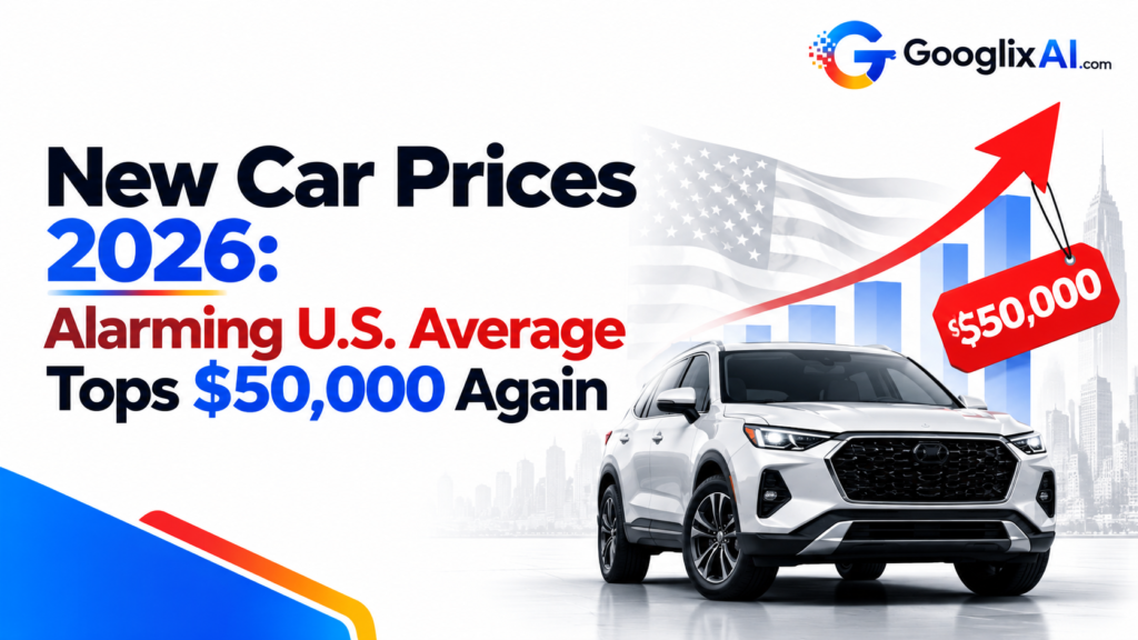 New Car Prices 2026: Alarming U.S. Average Tops $50,000 Again