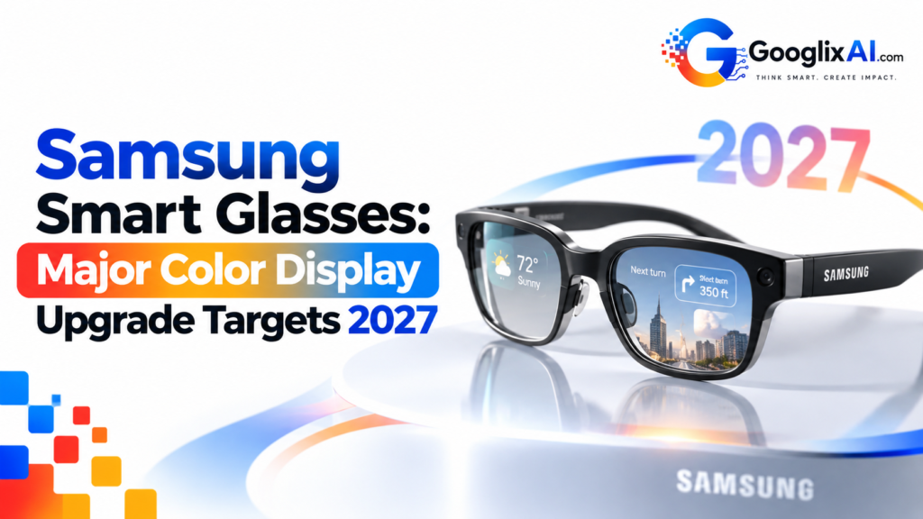 Samsung Smart Glasses: Major Color Display Upgrade Targets 2027