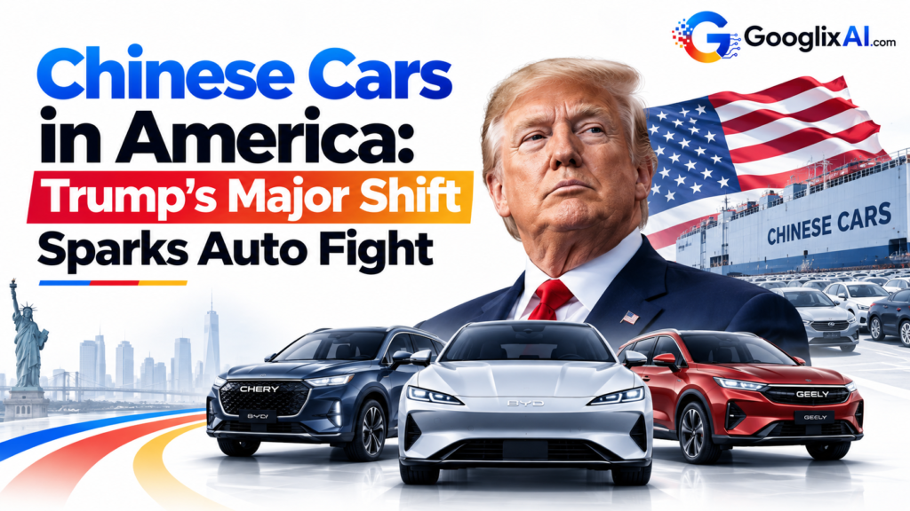 Chinese Cars in America: Trump’s Major Shift Sparks Auto Fight