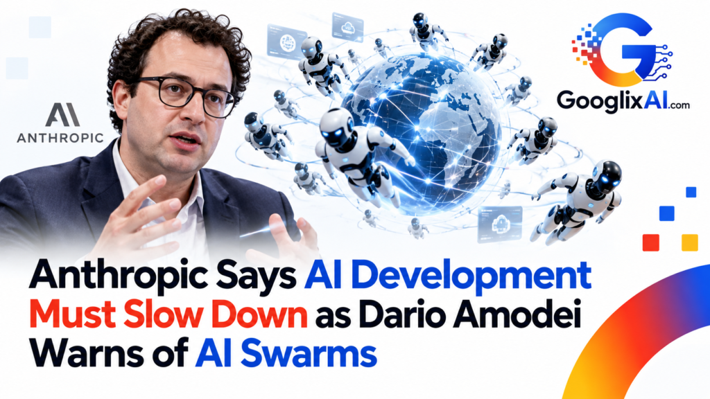 Anthropic Says AI Development Must Slow Down as Dario Amodei Warns of AI Swarms