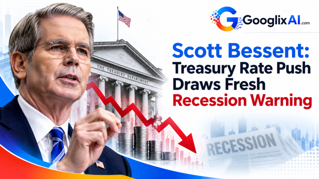 Scott Bessent: Treasury Rate Push Draws Fresh Recession Warning