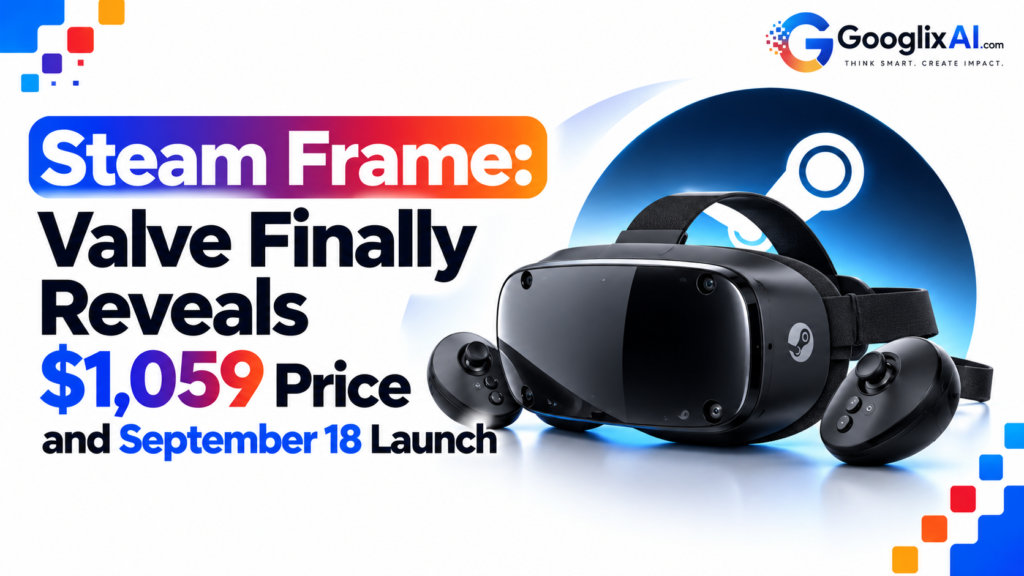 Steam Frame: Valve Finally Reveals $1,059 Price and September 18 Launch