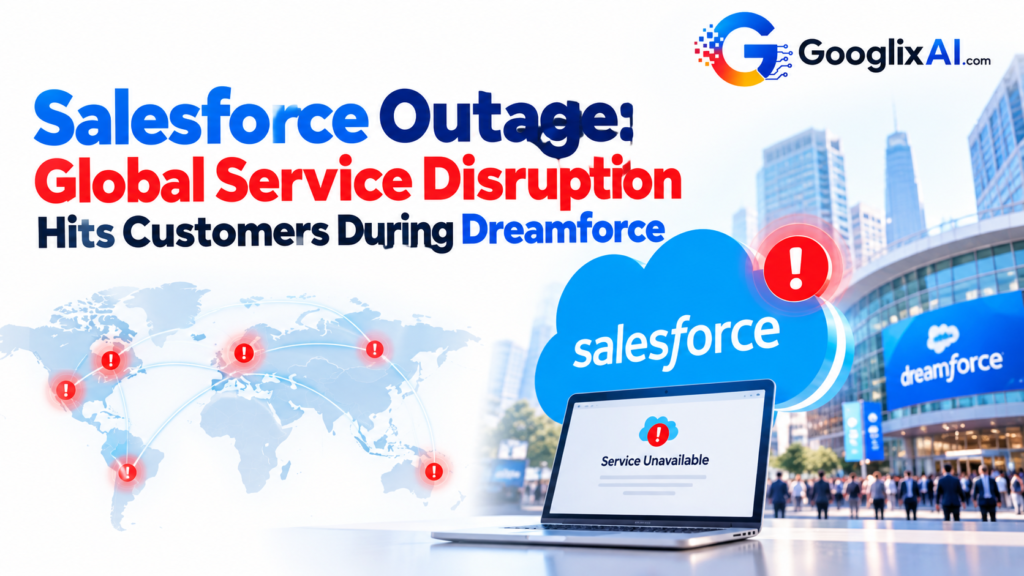 Salesforce Outage: Global Service Disruption Hits Customers During Dreamforce