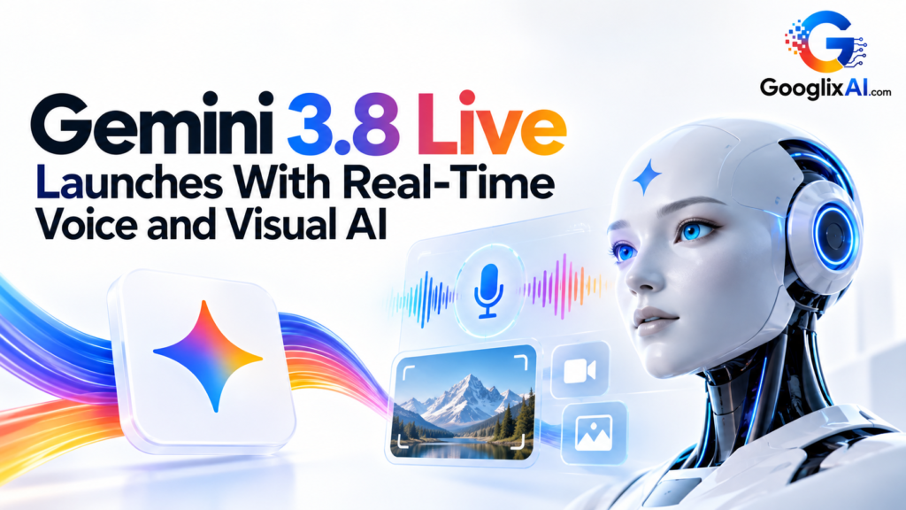 Gemini 3.8 Live Launches With Real-Time Voice and Visual AI