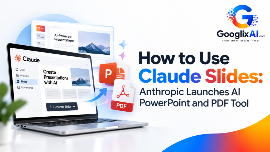 How to Use Claude Slides: Anthropic Launches AI PowerPoint and PDF Tool