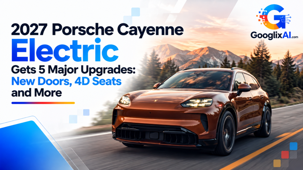 2027 Porsche Cayenne Electric Gets 5 Major Upgrades: New Doors, 4D Seats and More