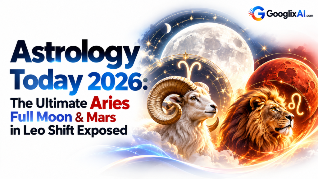 Astrology Today 2026: The Ultimate Aries Full Moon & Mars in Leo Shift Exposed