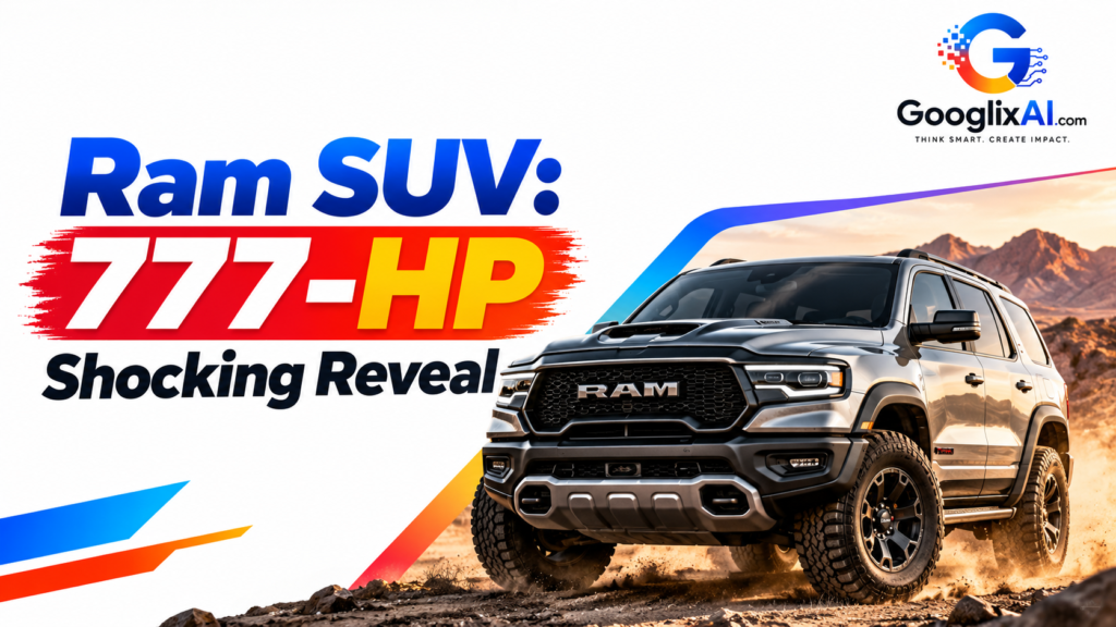 Ram SUV: 777-HP Shocking Reveal