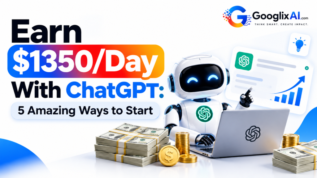 Earn $1350/Day With ChatGPT: 5 Amazing Ways to Start