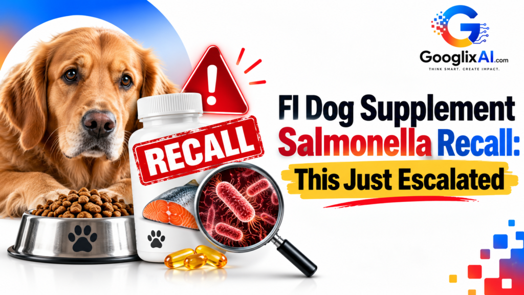 FI Dog Supplement Salmonella Recall: This Just Escalated